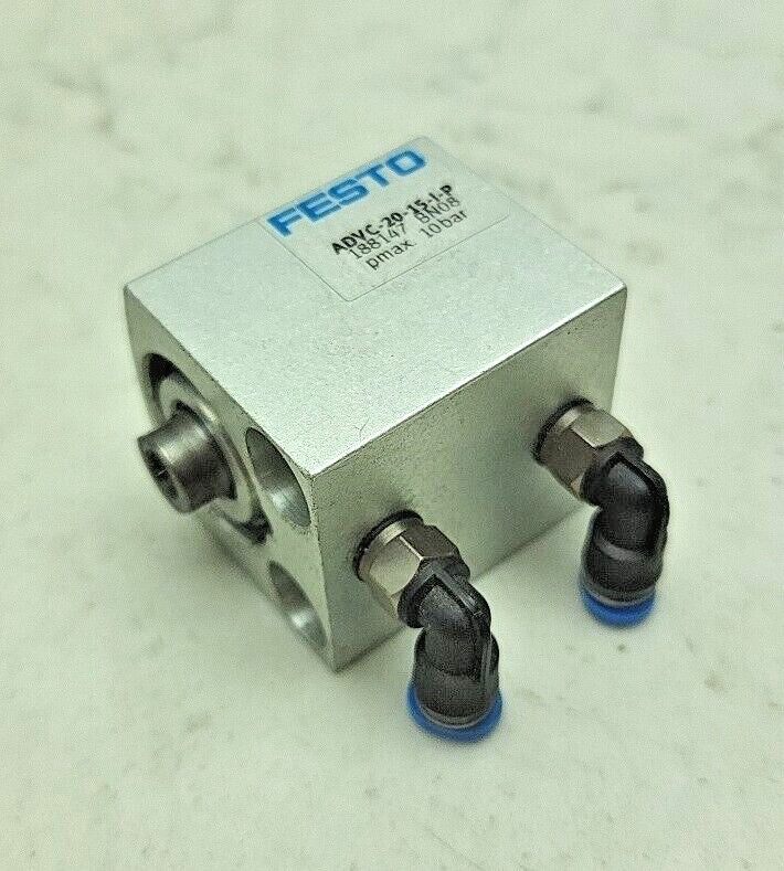 Festo ADVC-20-5-I-P Short-Stroke Cylinder 20mm Bore 5mm Stroke 188147 Used