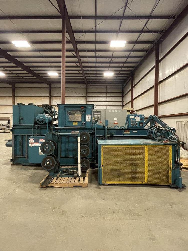 Economy 5042AT840 Horizontal Auto-Tie Baler – 40 HP, 460V, Industrial Recycli...