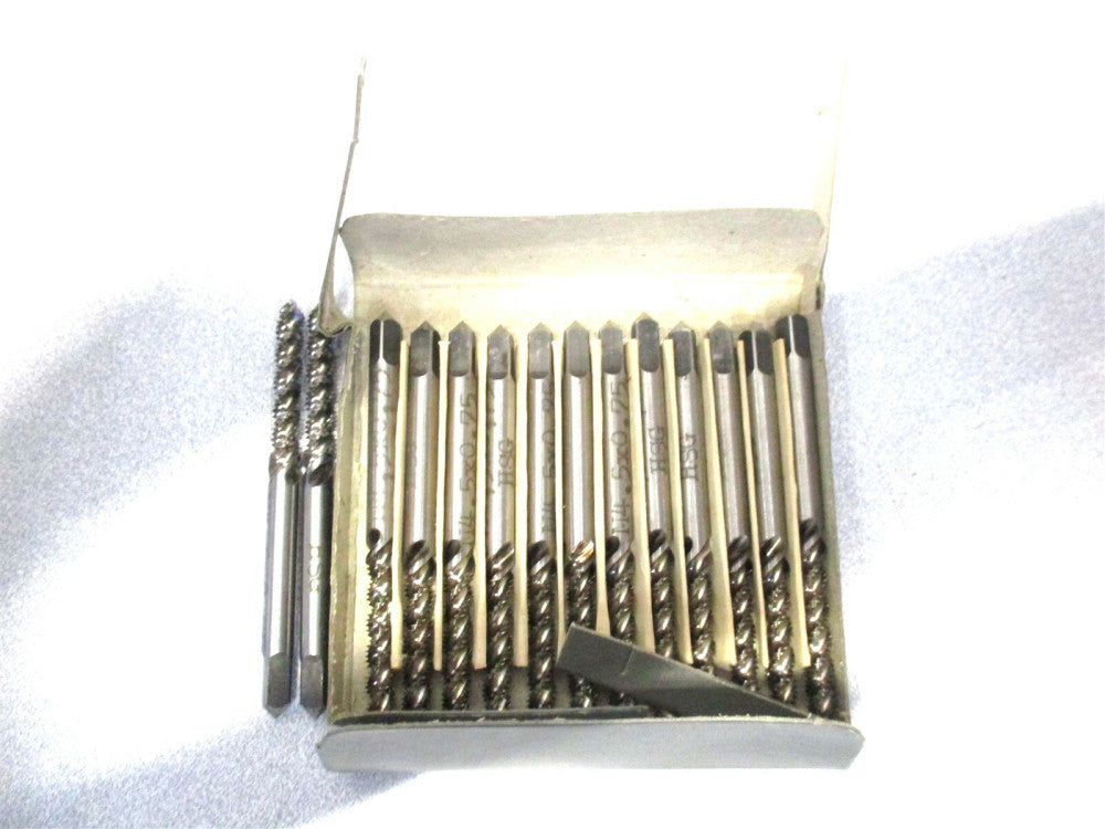 New M4.5x0.75 3-Flute Ground Thread HSS Fast Spiral Spiral Fluted Tap - 14 QTY
