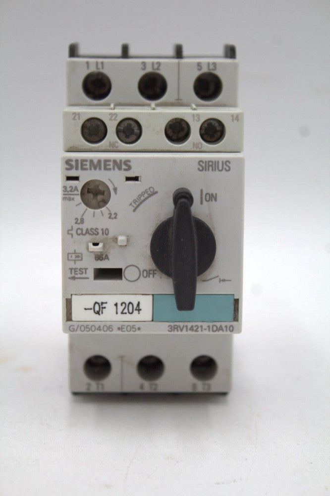 SIEMENS 3RV1421-1DA10 MOTOR STARTER