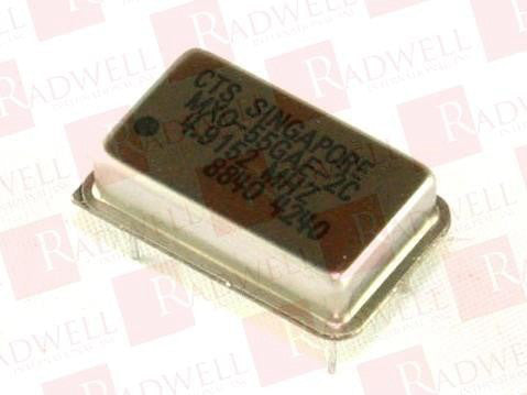 CTS CORPORATION MXO-55GAE-2C4.9152MHZ / MXO55GAE2C49152MHZ (BRAND NEW)