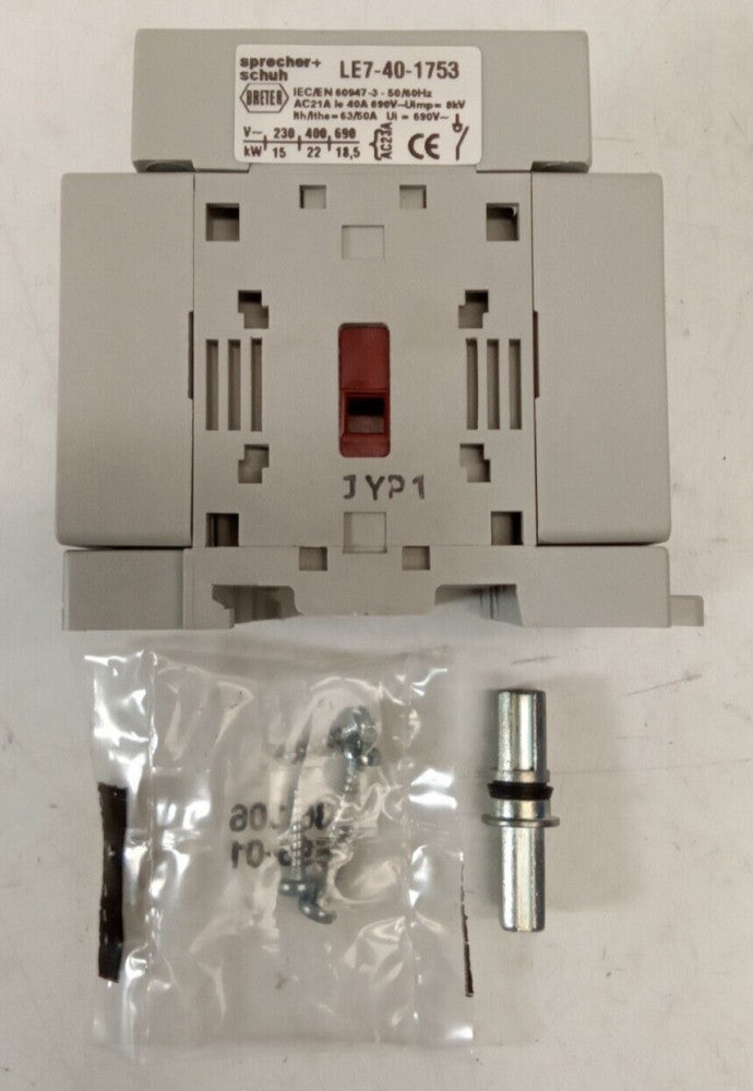 Sprecher & Schuch LE7-40-1753 Load Switch