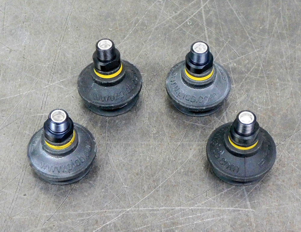 Piab B30-2 Suction Vacuum Cup 1/4" Lot of Four (4)