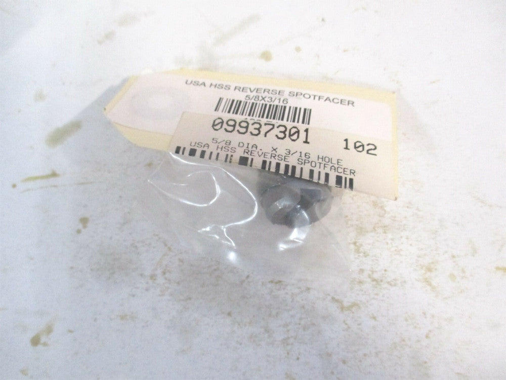 (190-7J) , 5/8" x 3/16" x 1/32" x 5/8" OAL HSS 4 Flutes Reverse Counterbore