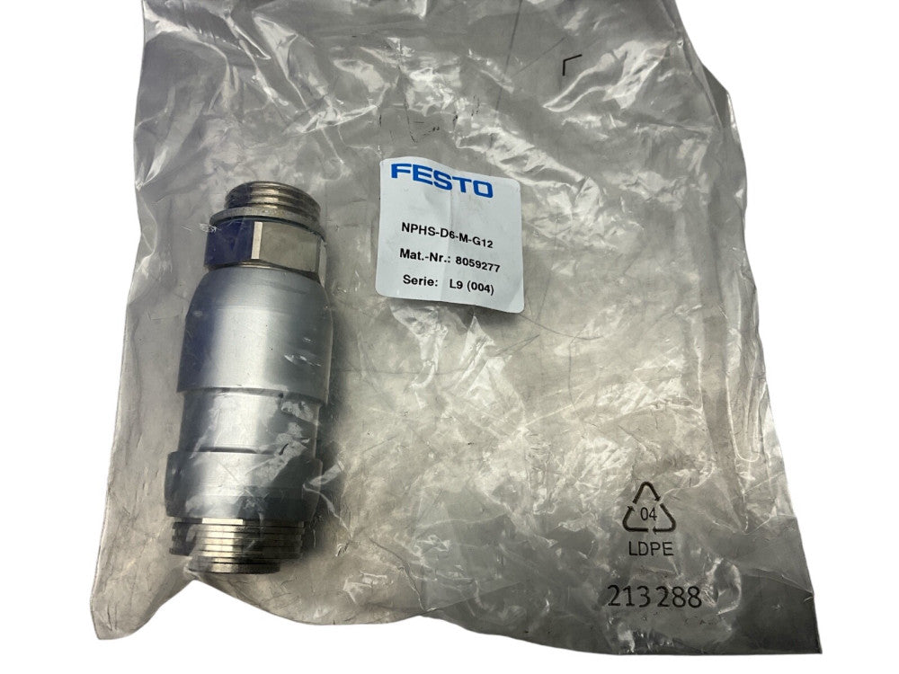 Festo Coupling Socket NPHS-D6-M-G12 (8059277) serie L9