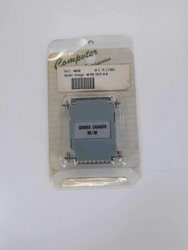 Gender Changer MB320 DB25 M-M Adapter