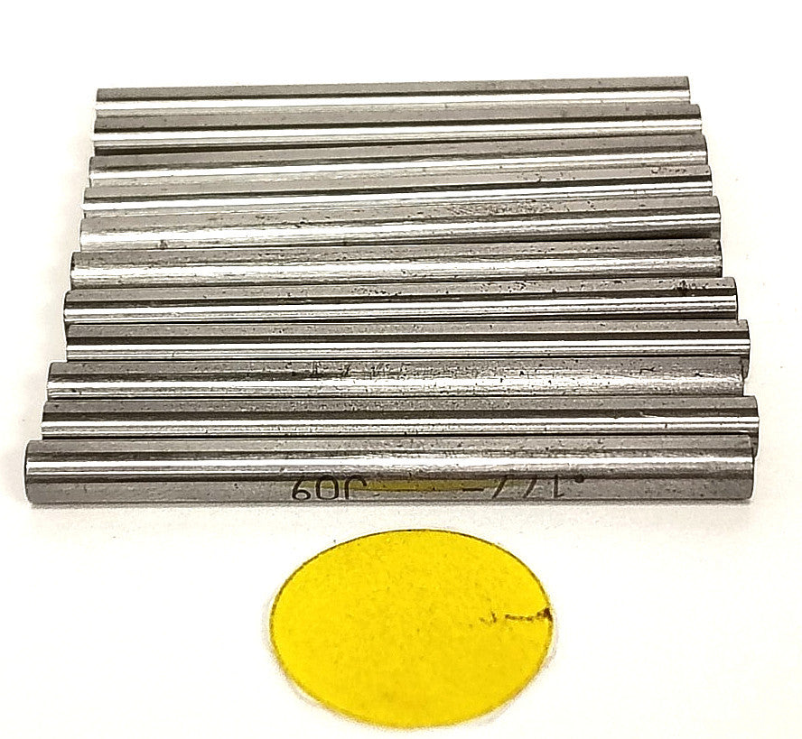 MEYER GAGE PIN .177- STEEL MATERIAL 2" OAL ****LOT OF 12***