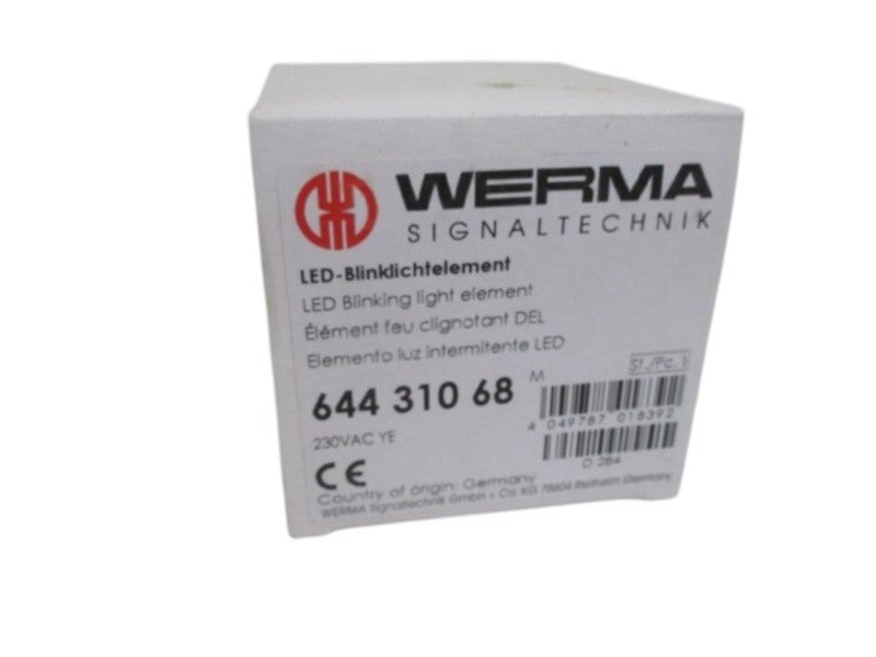 WERMA 64431068 LED BLINKING LIGHT ELEMENT NSMP