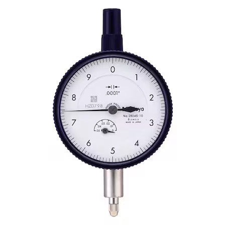Mitutoyo 2804A-10 Dial Indicator,0 To 0.050 In,0-10
