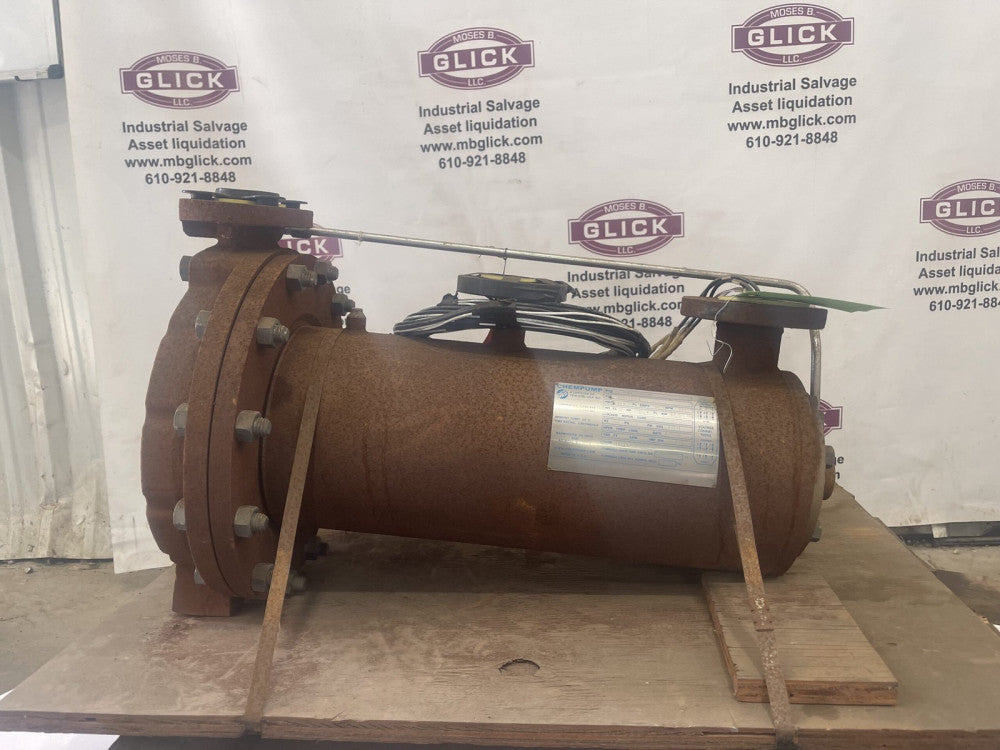 ChemPump S GVHS-20K-3T Sealless Magnetic Drive Pump – 30 HP, 3450 RPM, 460V, ...