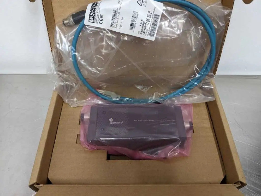Sciemetric EDGE 412 POE Dual Carrier Module 10400-000A-CL01-F