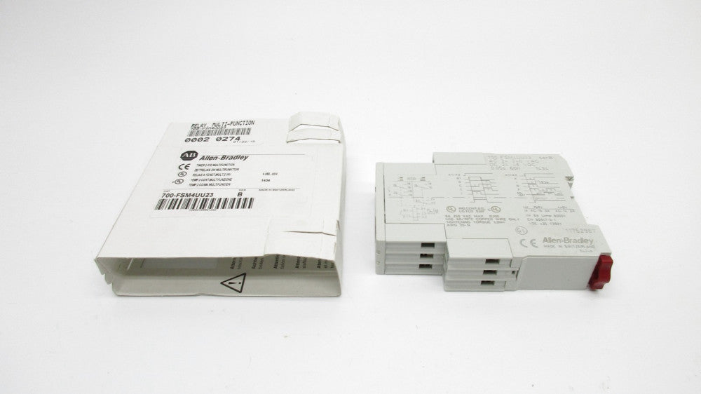 ALLEN BRADLEY 700-FSM4UU23 SER. B 250VAC 8A 0.05S-60H (WH) NSMP