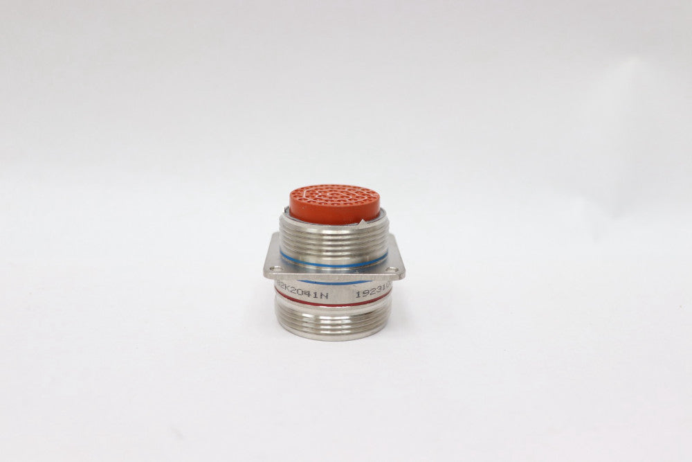 Circular MIL Spec Connector 41P Sz 20 Wall Mount Recpt w/ Skt Contact
