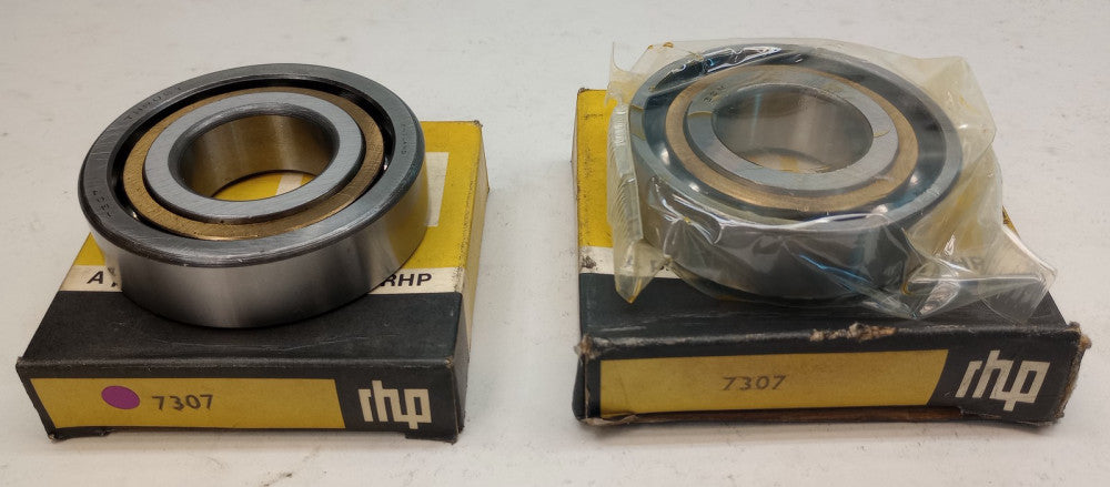 RHP 7307 Angular Contact Ball Bearing 35 X 80 X 21mm (Pack of 2)