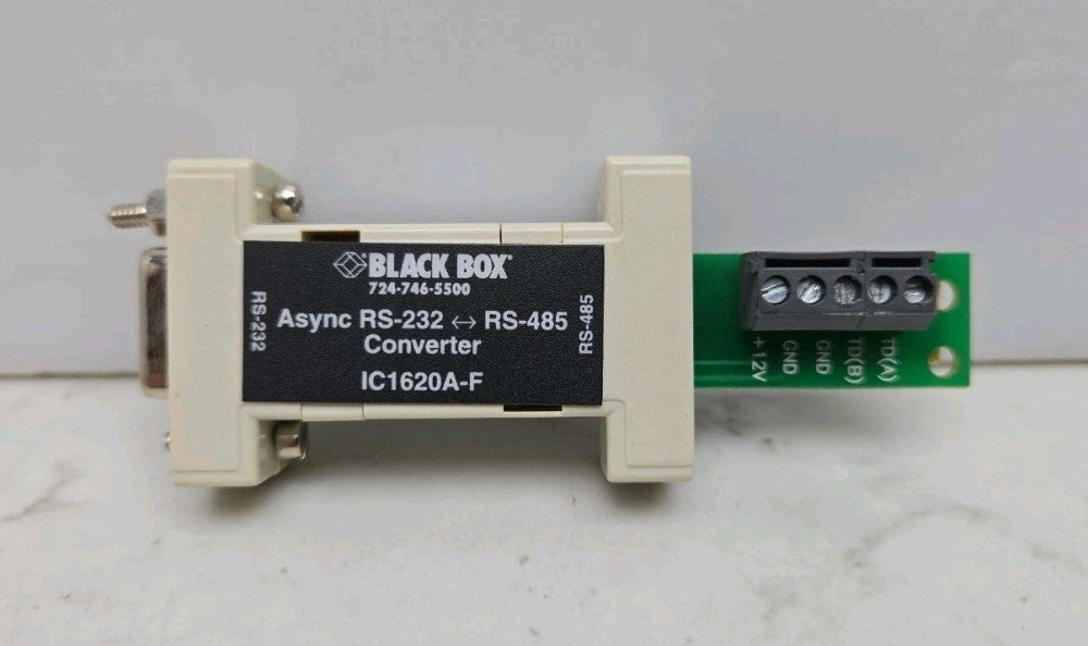 Black Box Async RS-232 - RS-485 Interface Converter Serial Adapter IC1620A-F