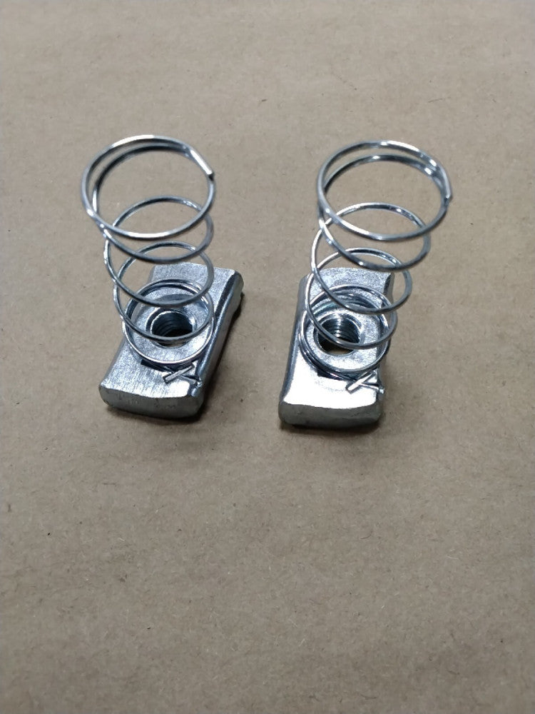 B-Line N228ZN (3/8) Spring Nut Lot Of 2 F10
