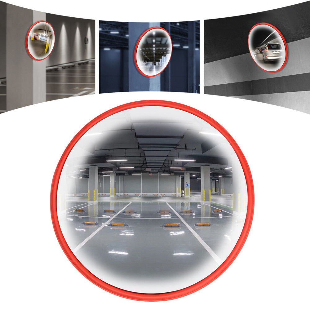 18inch/45cm Security Mirror PC Convex Traffic Parking Wide Angle Safety Mirror