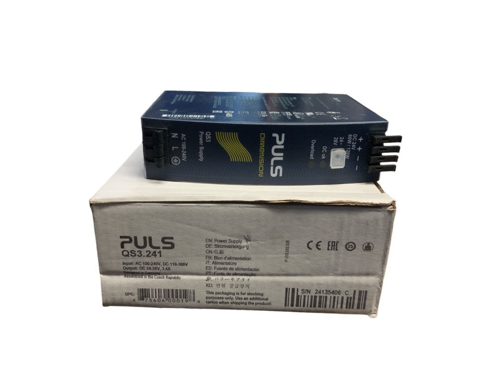 PULS Dimension QS3 Power Supply QS3.241 DIN Rail Mount