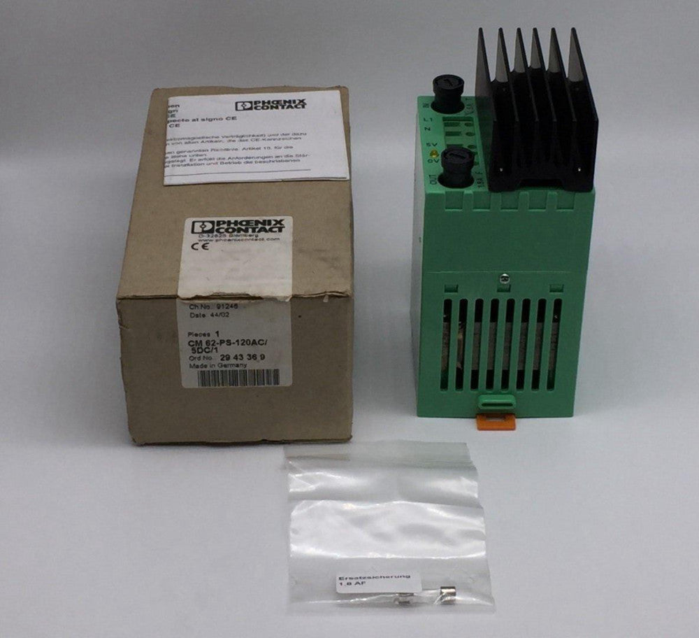 NEW PHOENIX CONTACT CM 62-PS-120AC CONTACTER TESTED