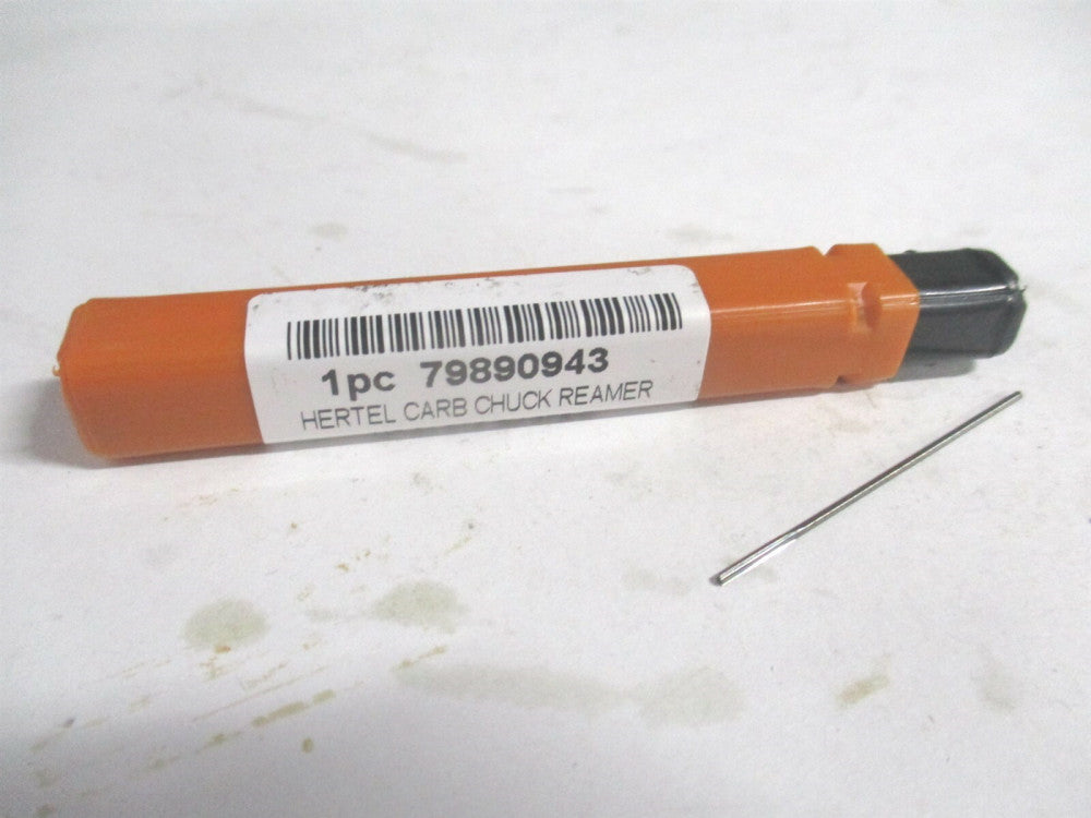 (500-003061) #61 1/4 x 1-1/2" OAL Straight Shank Carbide 4-Flute Chucking Reamer