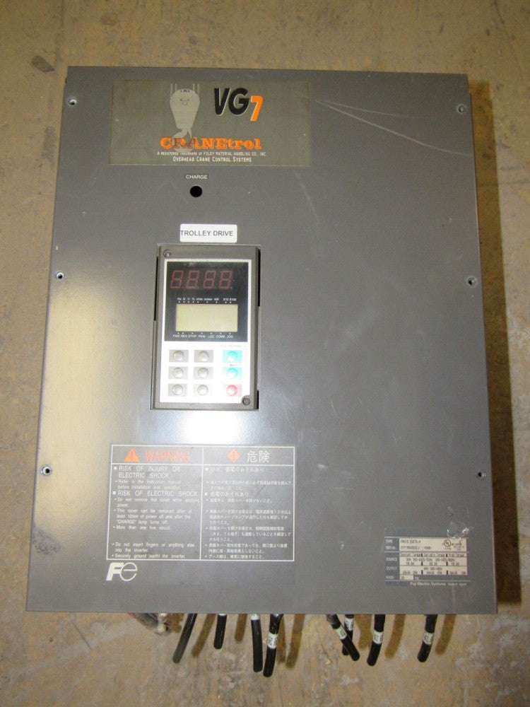 FUJI CRANETROL VG-7 FRN18.5VG7S-4 29KVA 39A INVERTER NICE TAKEOUT!!MAKE OFFER!!