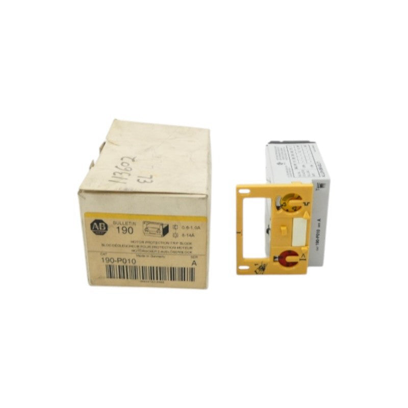 ALLEN BRADLEY 190-P010 SER. A (WH/YL) NSMP