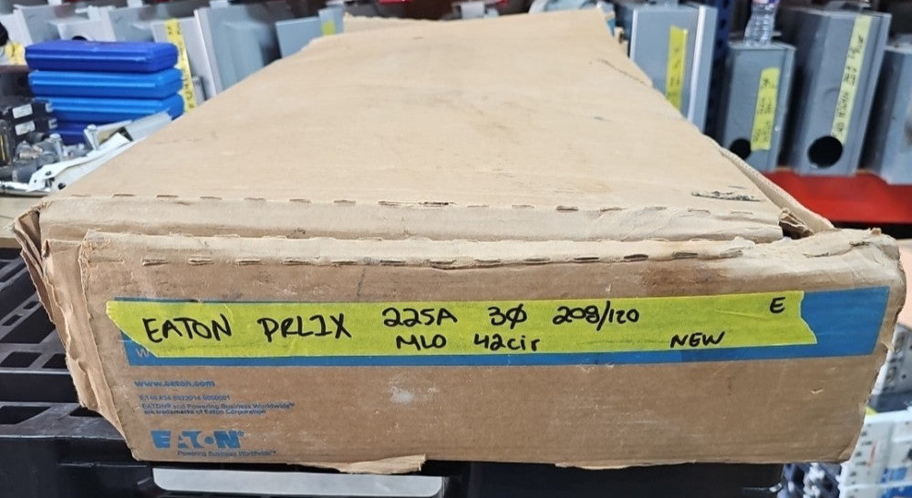 Eaton PRL1X 225 Amp 3 Ph MLO Nema 1 208/120VAC INTERIOR ONLY