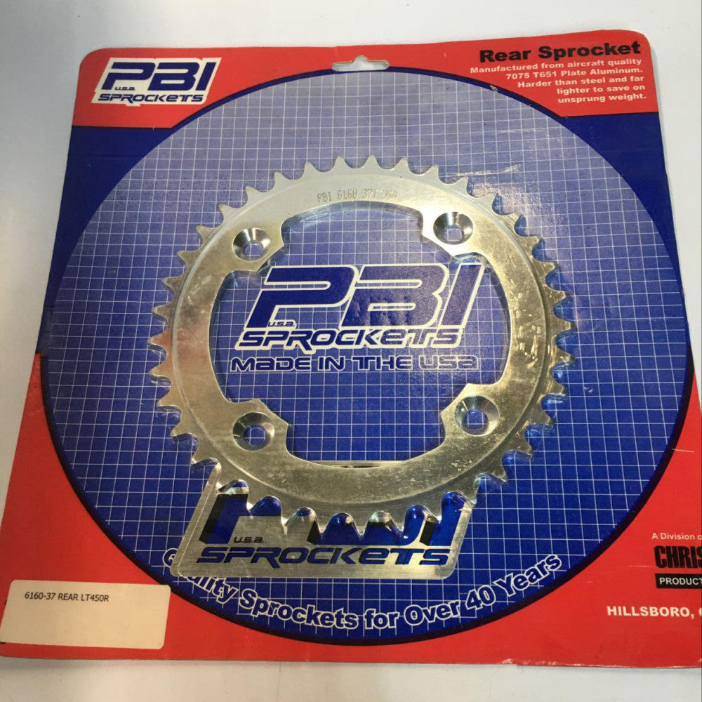PBI 6160-37 Plate Aluminum Rear 37T Sprocket Suzuki