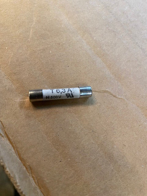 SIBA Ceramic Tube Time-Lag Fuse T6,3A H500V