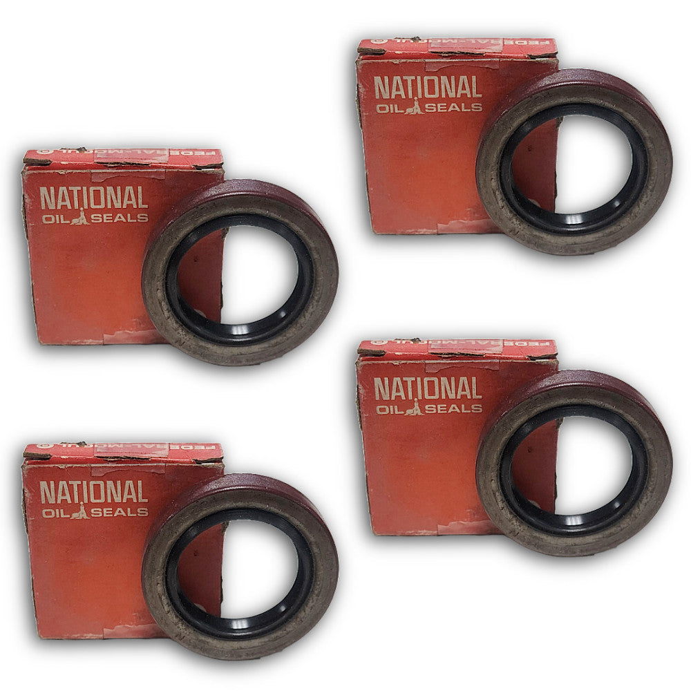 NATIONAL OIL SEALS 473422 (LOT OF 4) 1.312" SHAFT DIA 1.983" OD 0.375" WIDTH NBR
