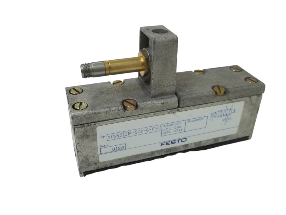 FESTO CM-5/2-6-FH SOLENOID VALVE TYPE. 11555 UNMP