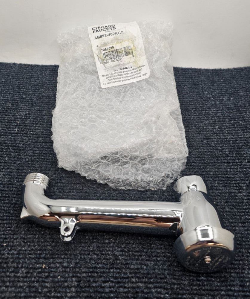 Chicago Faucets AB892-402KCP: Chrome Plates Atmospheric Vacuum Breaker Faucet