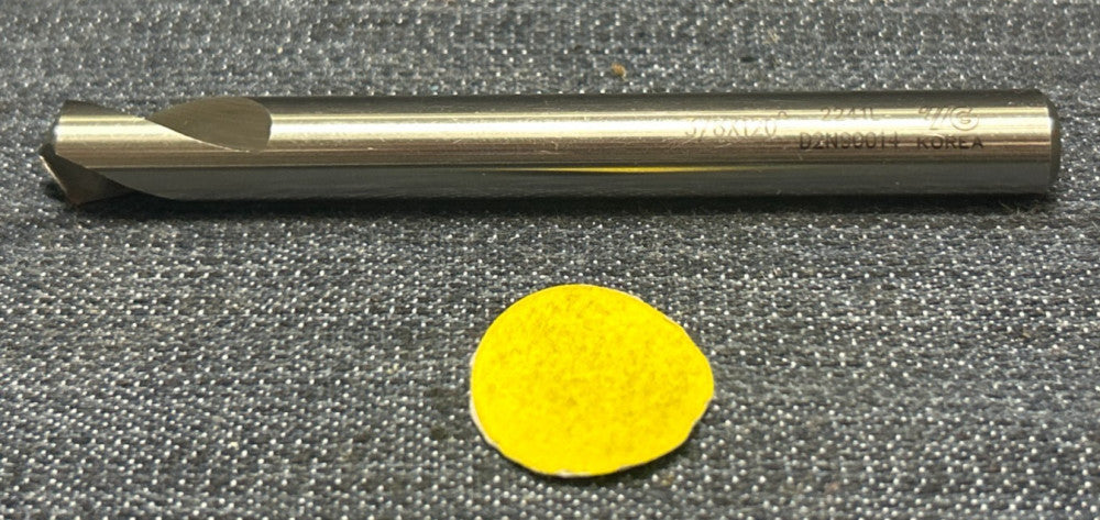 YG-1 2 FLUTE DRILL BIT 2241L 3/8" X 120° 3-1/2" OAL