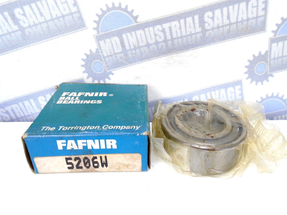 Fafnir - 5206W - Double Row ANGULAR CONTACT Bearing - 30mm x 62mm x 15/16"
