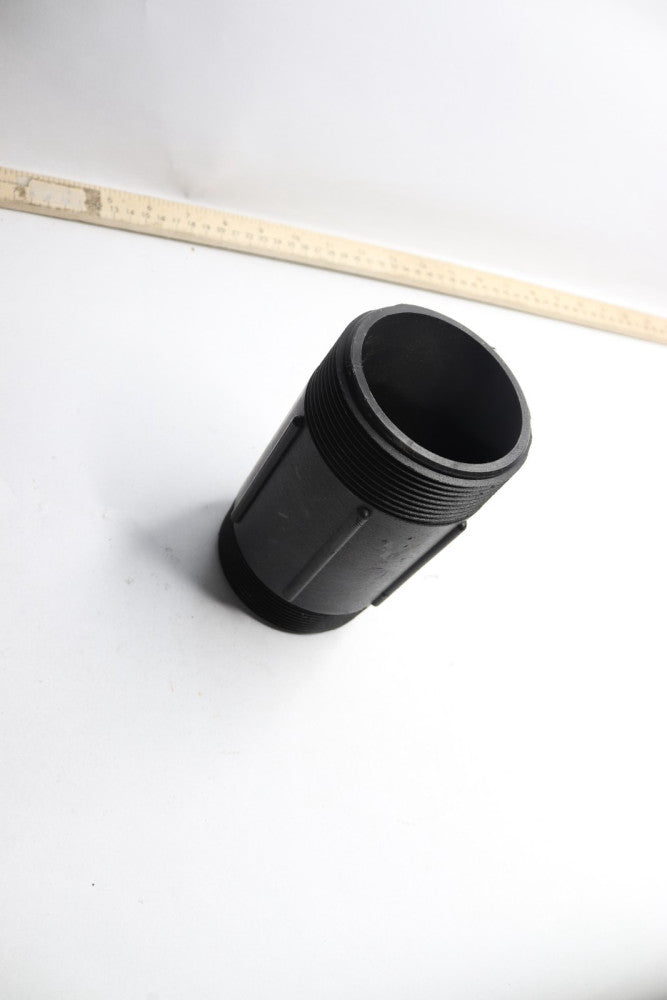 Banjo Nipple Pipe Fitting Black Polypropylene 3-1/2" x 6" SCH80