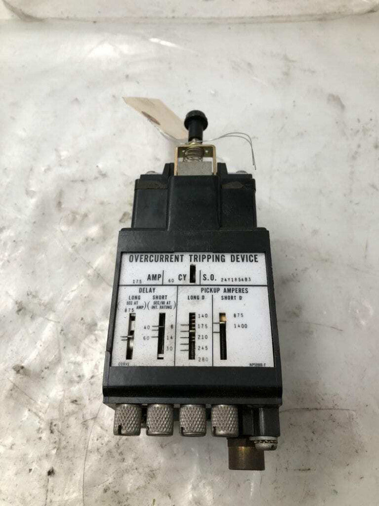 24Y1854B3 175A Overcurrent Tripping Device 60Hz