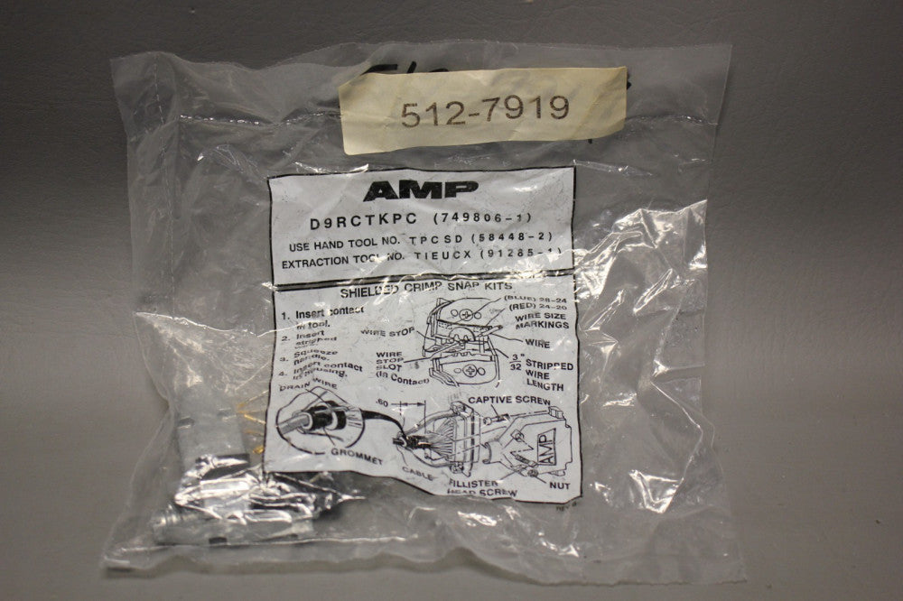 NEW AMP SHIELDED CRIMP SNAP KIT D9RCTKPC
