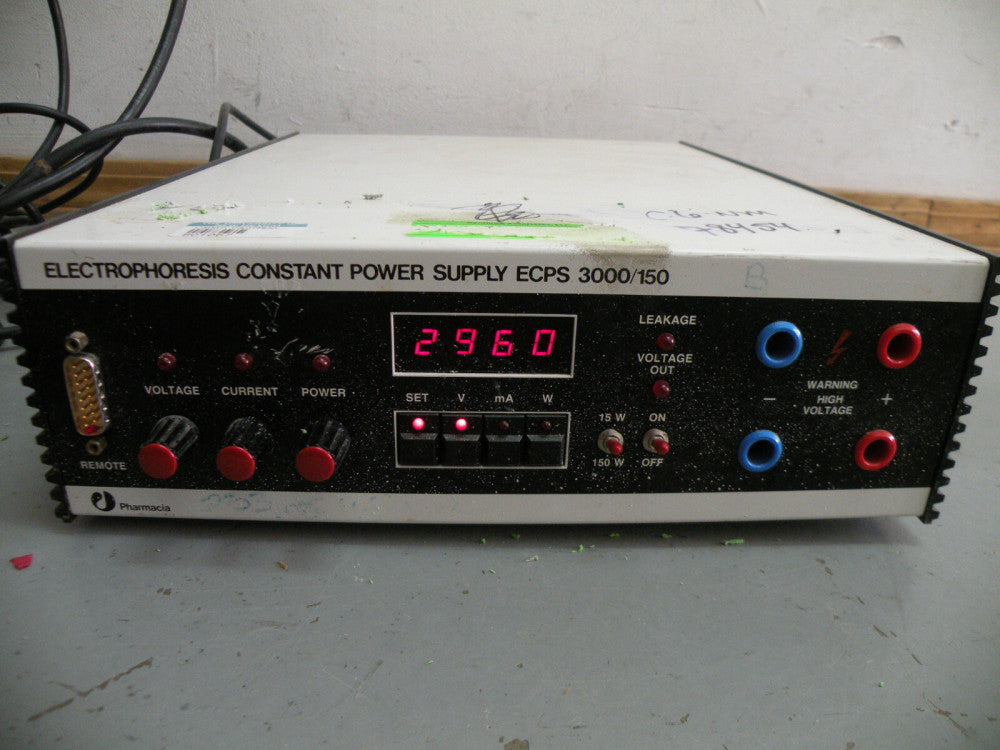 Pharmacia ECPS 3000/150 Constant Electrophoresis High Voltage Lab Power Supply