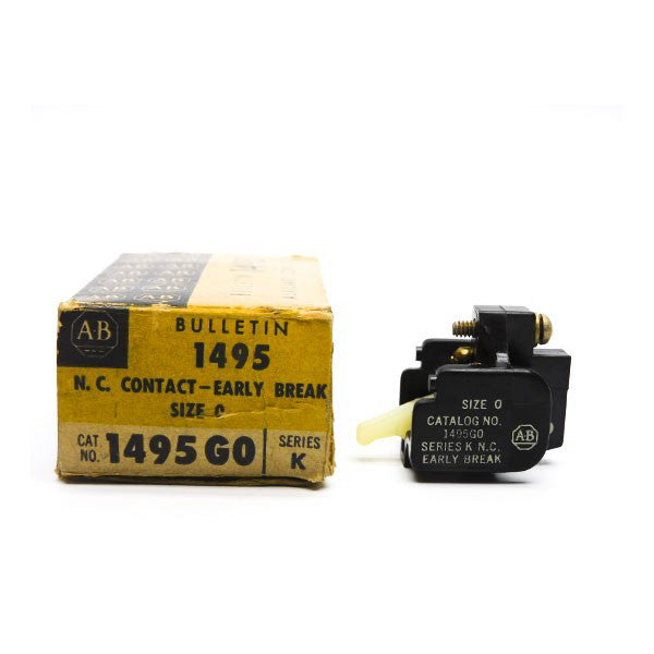 ALLEN BRADLEY 1495-G0 SER. K (BK/YL) NSMP