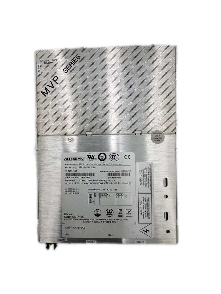 Artesyn MP1-3U-3U-1E-00 1200W Power Supply 73-690-0605