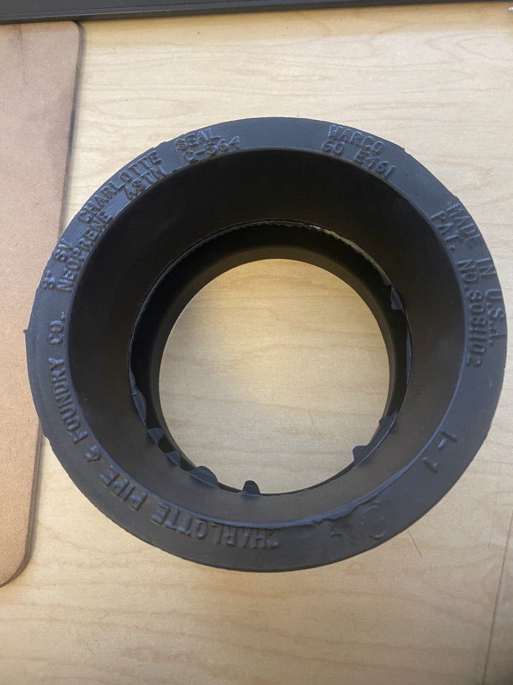 BRAND NEW CHARLOTTE 3" NEOPRENE ASTM C-564 RUBBER SEAL