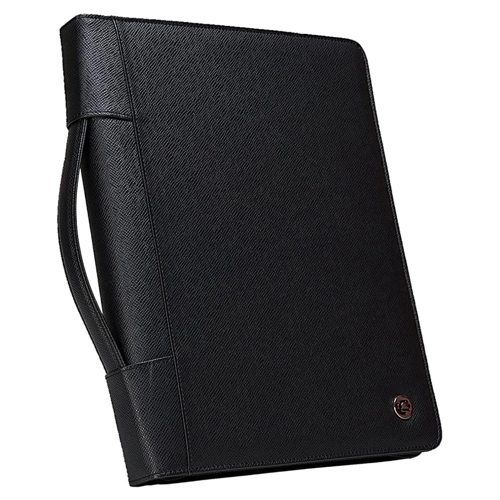 Leather Padfolio - Zippered & Lightweight Design for Professionals