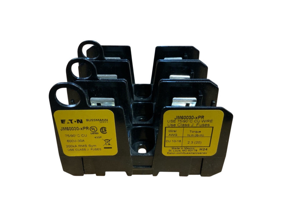 EATON JM60030-XPR FUSE HOLDER 3POLE 600V NSNP