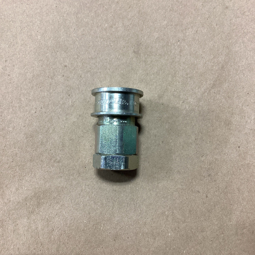 Snap-Tite Veac4 Hydraulic Quick Connect Hose Coupling, Steel Body
