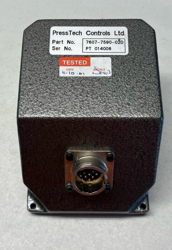 PressTech Controls 7607-7590-02D *NEW NO BOX*