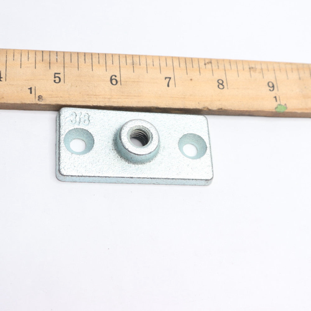 Top Plate Connector Malleable Iron 3/8"
