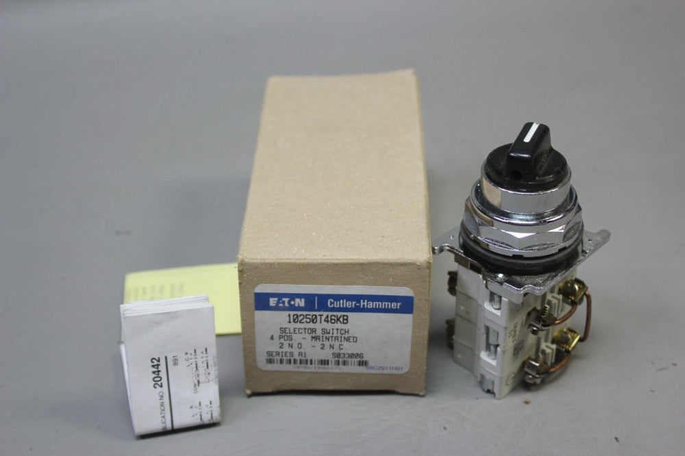 NEW EATON SELECTOR SWITCH 10250T46KB