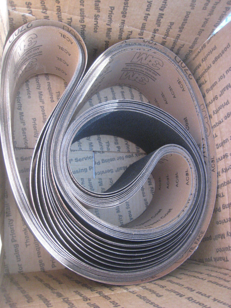 3M 4” X 91” Three-M-ITE Cloth Belts 270d Grade 100Y 10 Belts - Open Box