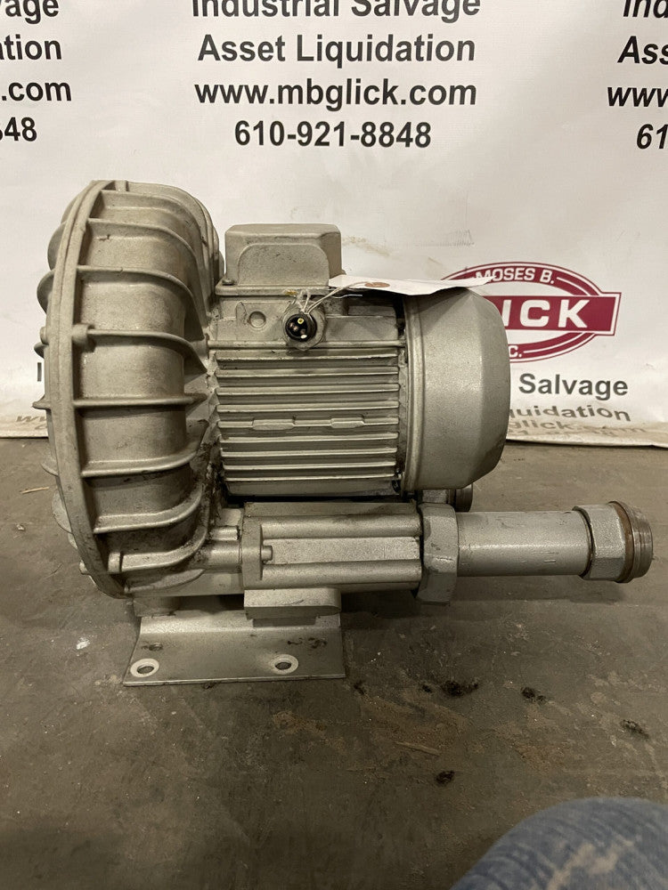 Ber-Mar VS.80.C2.0002 Regenerative Blower 3400RPM 0.75kW 200-240V 3PH