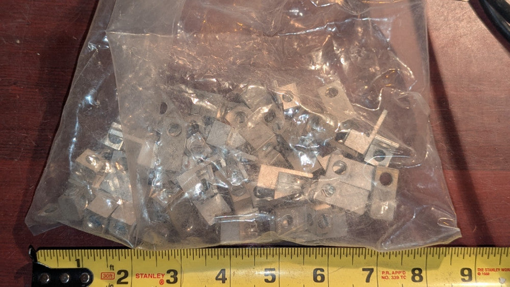 Lot of (55) Burndy KA6U Aluminum Mechanical One Hole Lugs #6-#14 AWG NOS